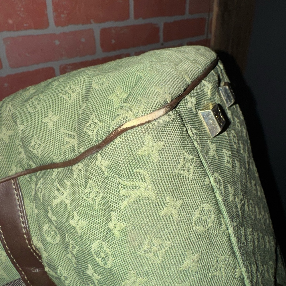 LV Green Denim Mini Lin - Picture 11 of 16